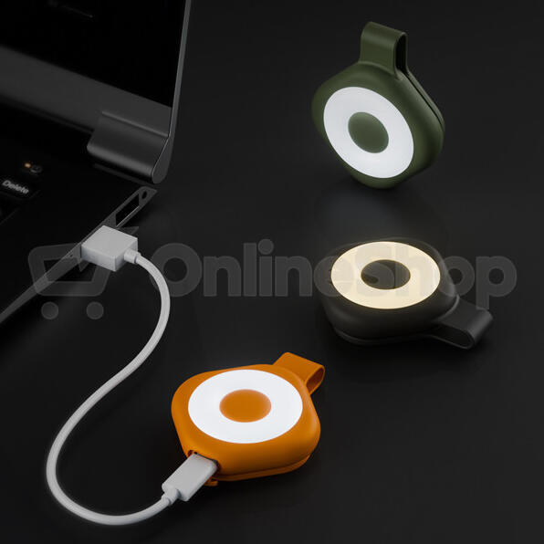 Aligator Svítilna LED, magnetická, béžová