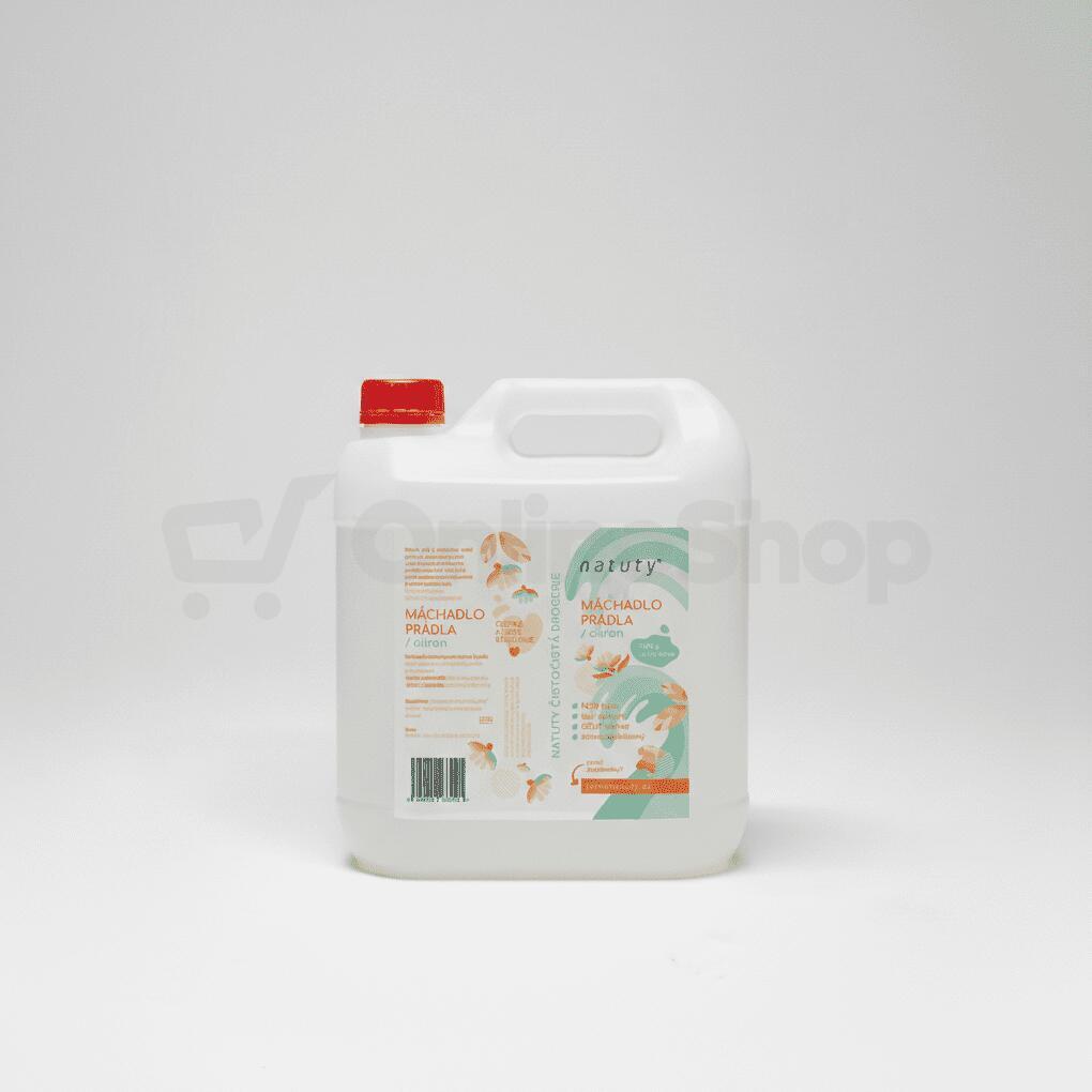Natuty Máchadlo prádla s vůní citronu (1.5 l)