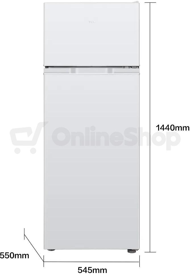 Chladnička TCL RF207TWE1