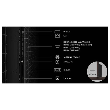 QLED televize TCL 75X11L