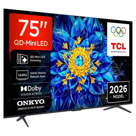 QLED televize TCL 75P8L