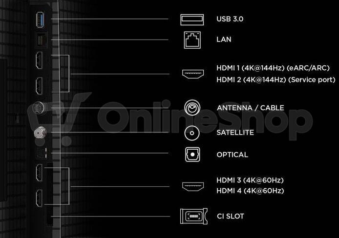 QLED televize TCL 75P8L