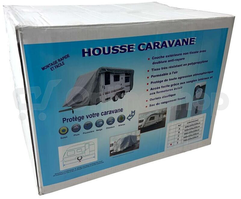 Cappa Plachta na karavan ERNESTO (Velikost: 700x225x220)