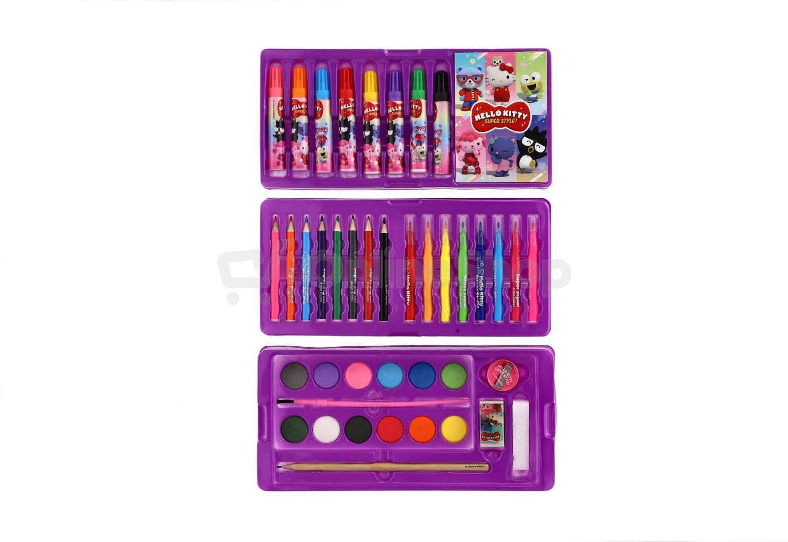 Teddies Sada na malování kreativní box Hello Kitty