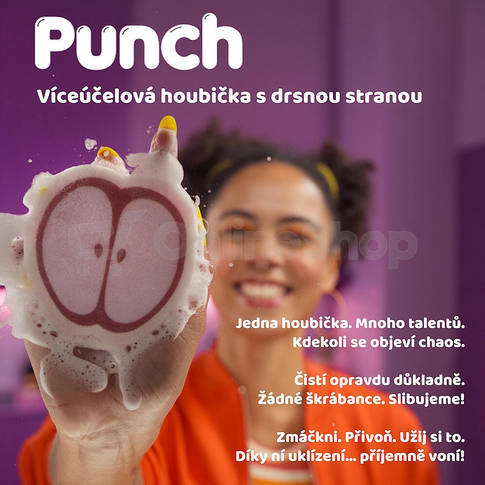 Houbička Vileda Punch apple, 1ks