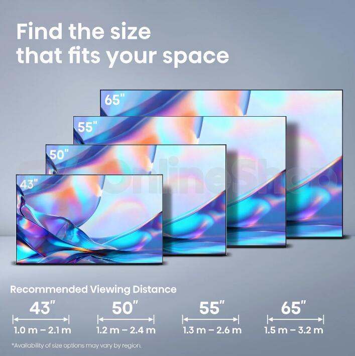 QLED Smart TV Hisense 43A7S