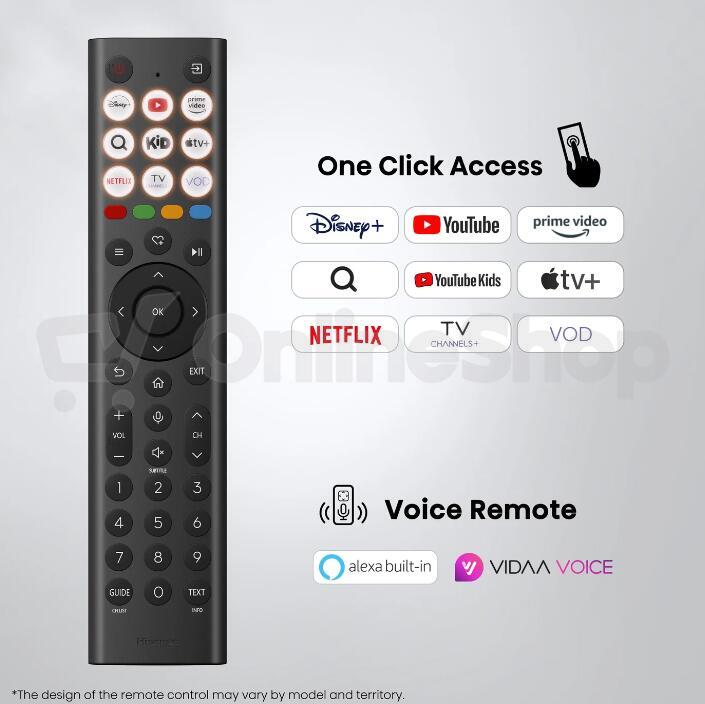 QLED Smart TV Hisense 43A7S