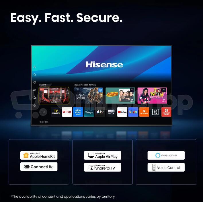 QLED Smart TV Hisense 43A7S
