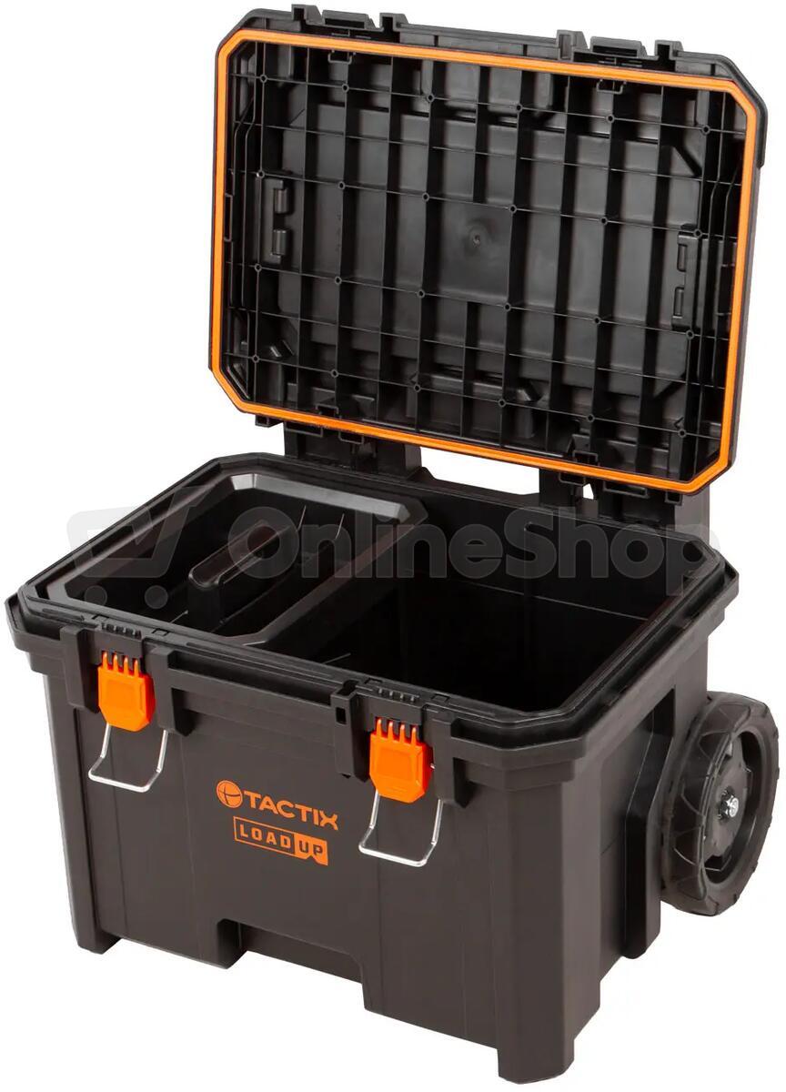 Vodotěsný plastový box na kolečkách Tactix LOAD UP - TC320412