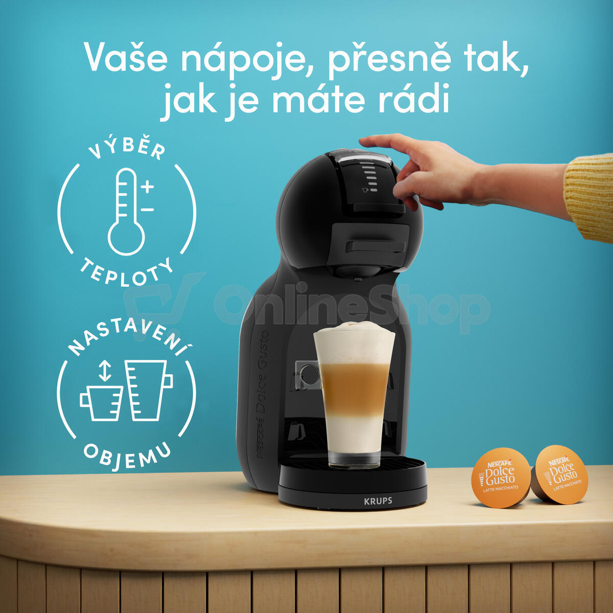 Kávovar Krups Nescafé Dolce Gusto Mini Me 2 KP1438F0