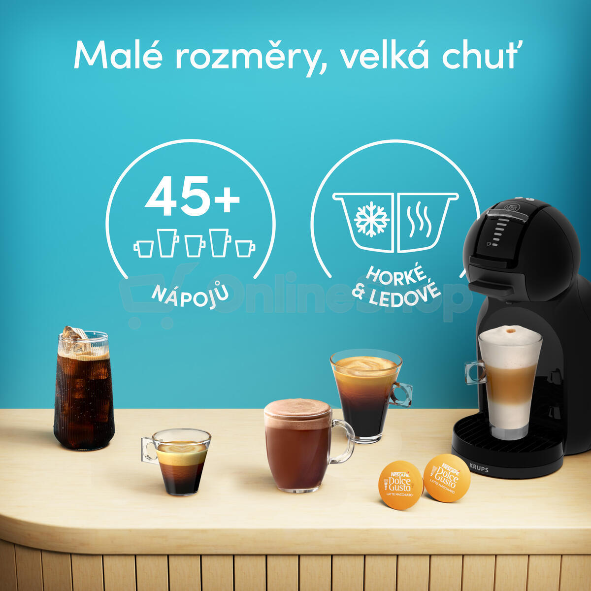 Kávovar Krups Nescafé Dolce Gusto Mini Me 2 KP1438F0