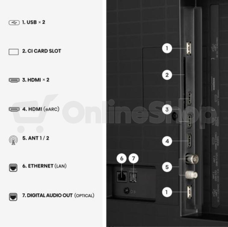 ULED MiniLED Smart TV 4K Hisense 75U7S PRO