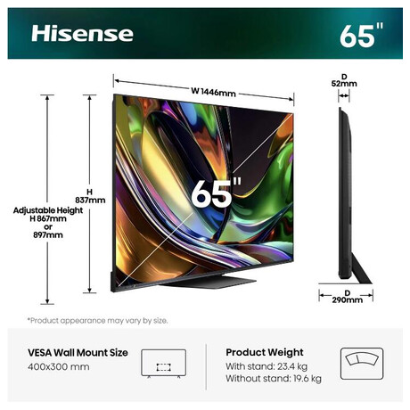 Hisense 65UR8S (foto 4)