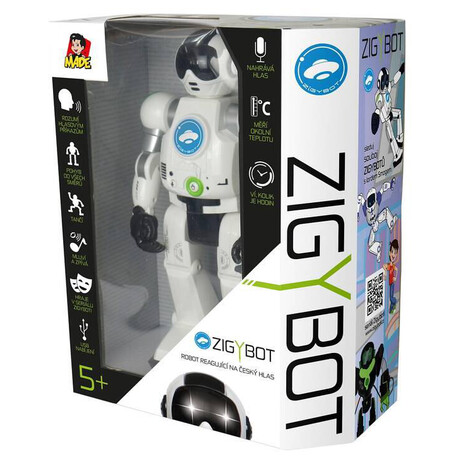 MaDe robot Zigy černá