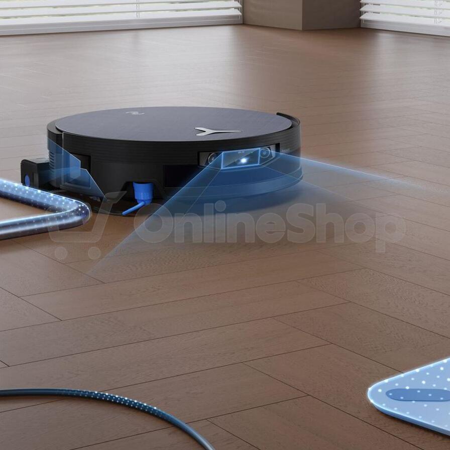 Robotický vysavač Ecovacs DEEBOT X12 OMNICYCLONE SILVER