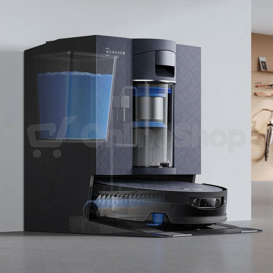 Robotický vysavač Ecovacs DEEBOT X12 OMNICYCLONE SILVER