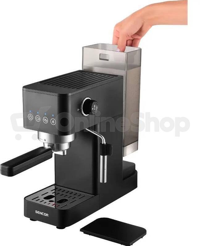 SES 1510BK Pákový espresso kávov. Sencor