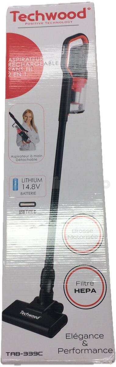 Tyčový vysavač Techwood TAB339C AKU | Skutečná fotografie prodávaného kusu | Skutečná fotografie prodávaného kusu