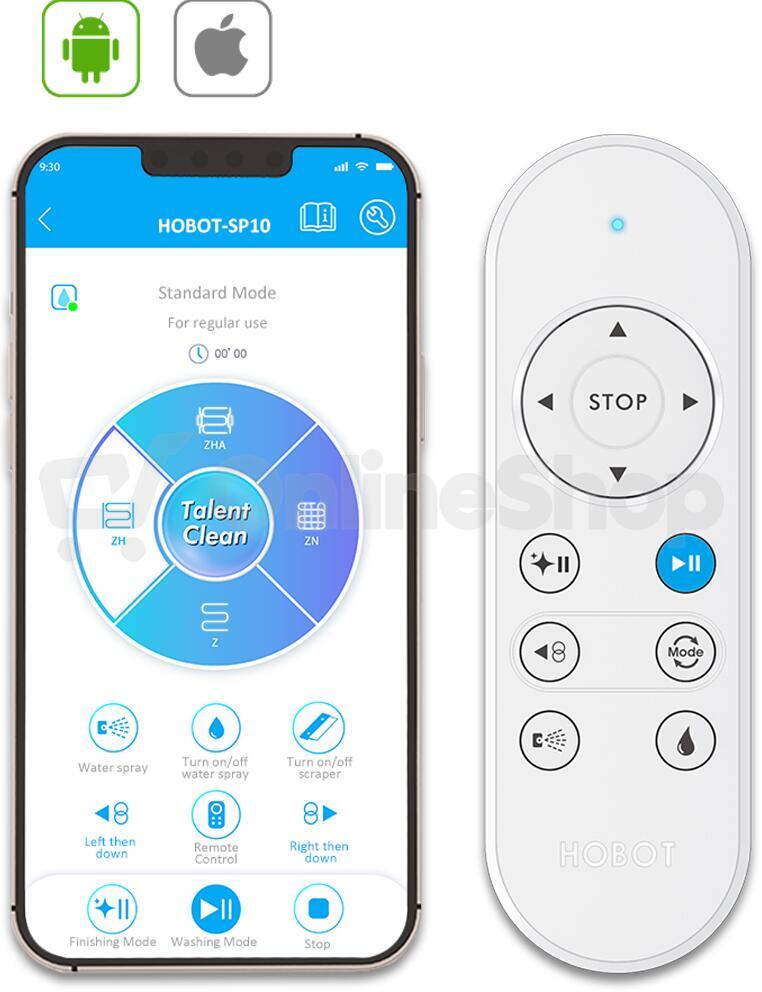 Robotický čistič oken Hobot SP-10 iScraper