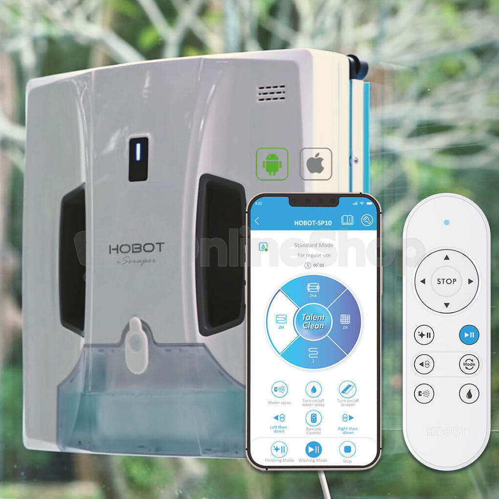Robotický čistič oken Hobot SP-10 iScraper
