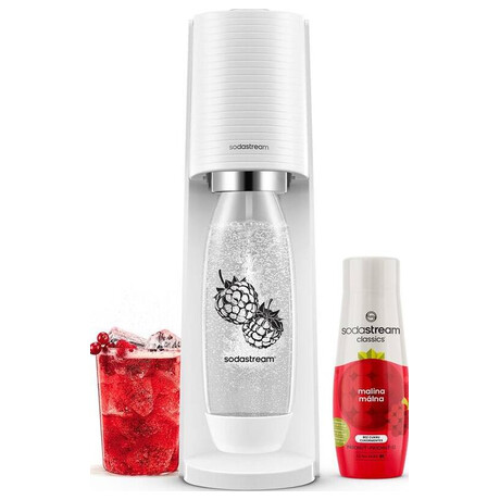 SodaStream TERRA White Malina Zero Mpack (foto 2)