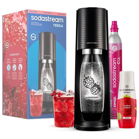 SodaStream TERRA Black Malina Zero Mpack (foto 4)