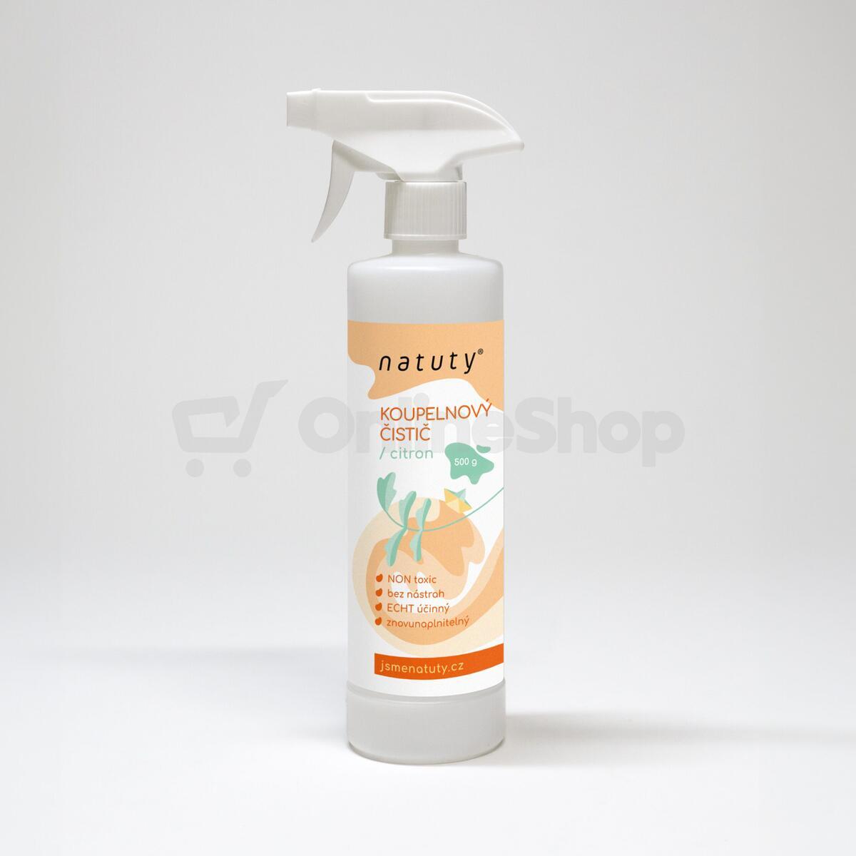 Natuty Koupelnový čistič s vůní citronu 500 ml