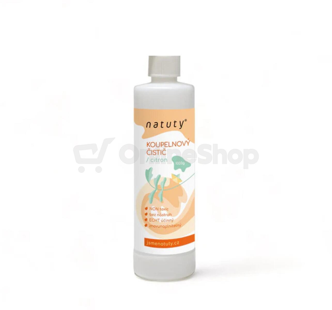 Natuty Koupelnový čistič s vůní citronu 500 ml