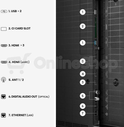 RGB MiniLED Smart TV 4K Hisense 55UR8S