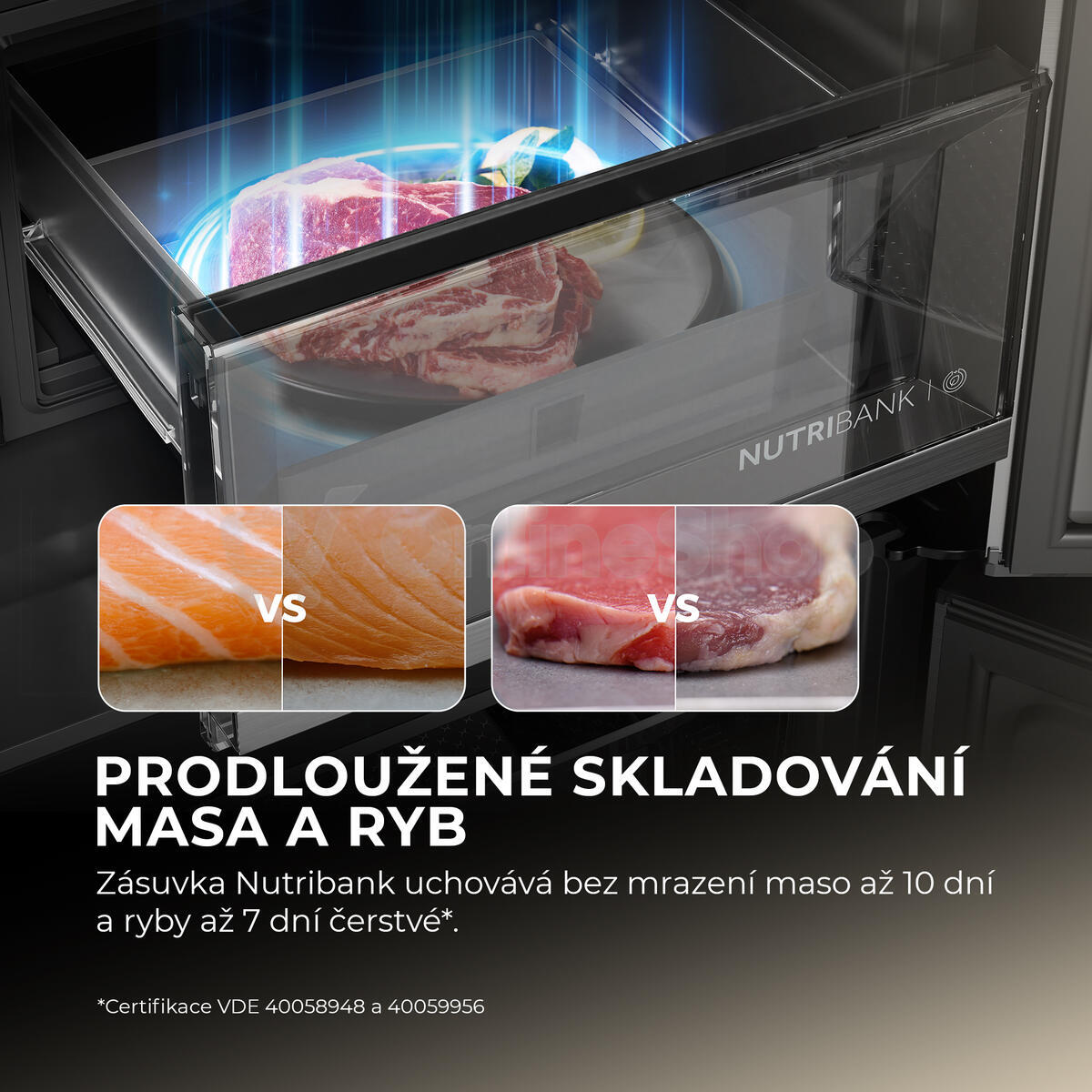 Chladnička Haier HCW99F18DIMB CUBE HORIZON COLLECTION