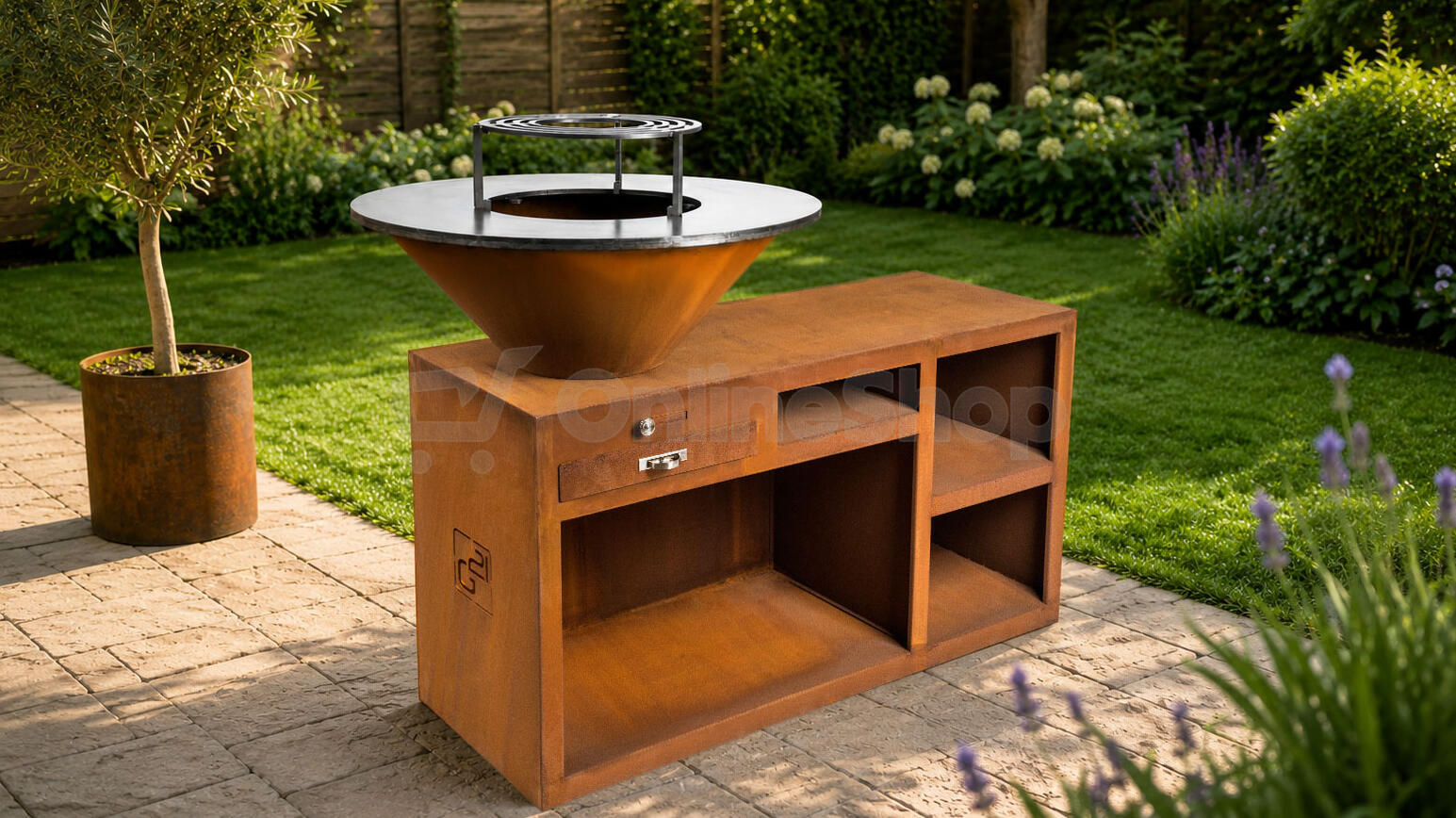 Gril G21 Idaho Corten