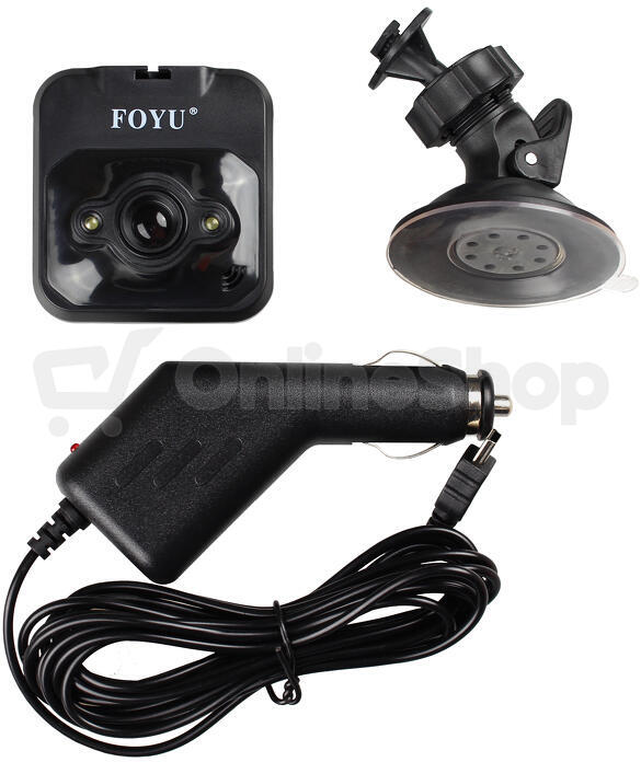 Cappa auto kamera DVR Foyu 1,6" Full HD