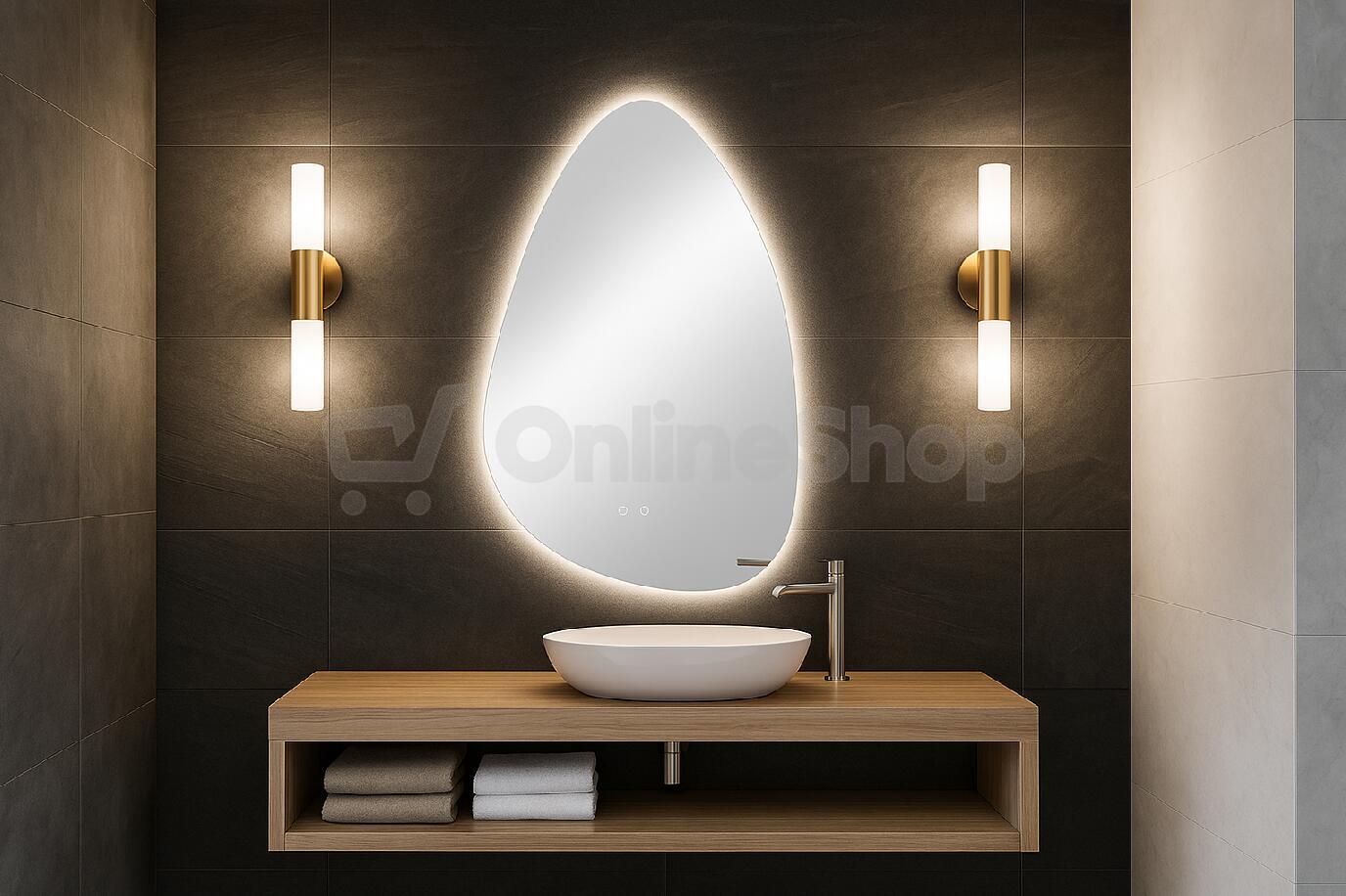 LED Zrcadlo House 5 AMORPHO