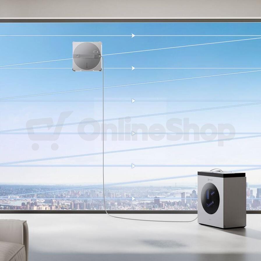 Robotický čistič oken Ecovacs WINBOT W3 OMNI SILVER