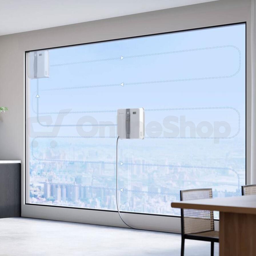 Robotický čistič oken Ecovacs WINBOT MINI GREY