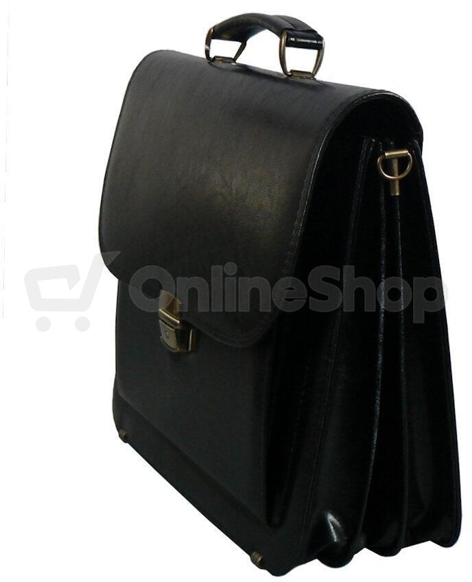 Aktovka REAbags 7416-TR - černá / nikl