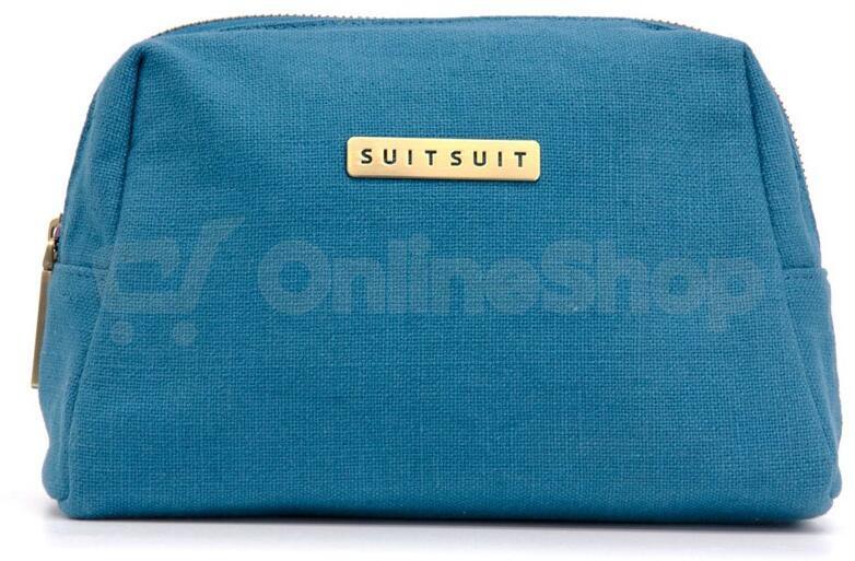 Obal na kosmetiku SUITSUIT® Fab Seventies Seaport Blue vel. M - modrá