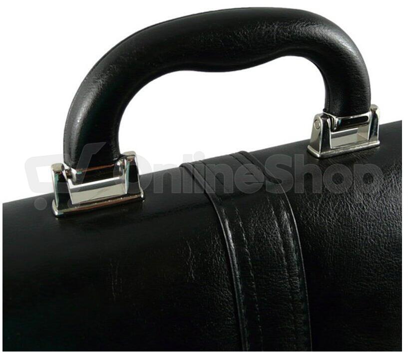 Aktovka REAbags 7173-TR - černá / nikl