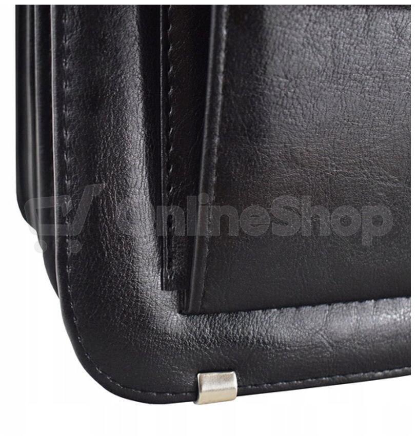 Aktovka REAbags 7173-TR - černá / nikl