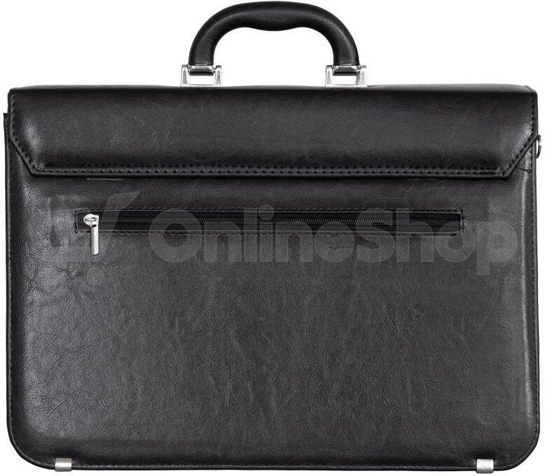 Aktovka REAbags 8001/1-TR - černá / nikl