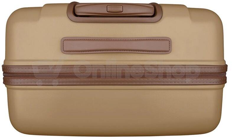 Plastový kufr SUITSUIT® Fab Seventies Cuban Sand L - hnědá