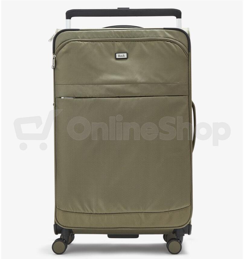 Textilní kufr ROCKlite L - khaki