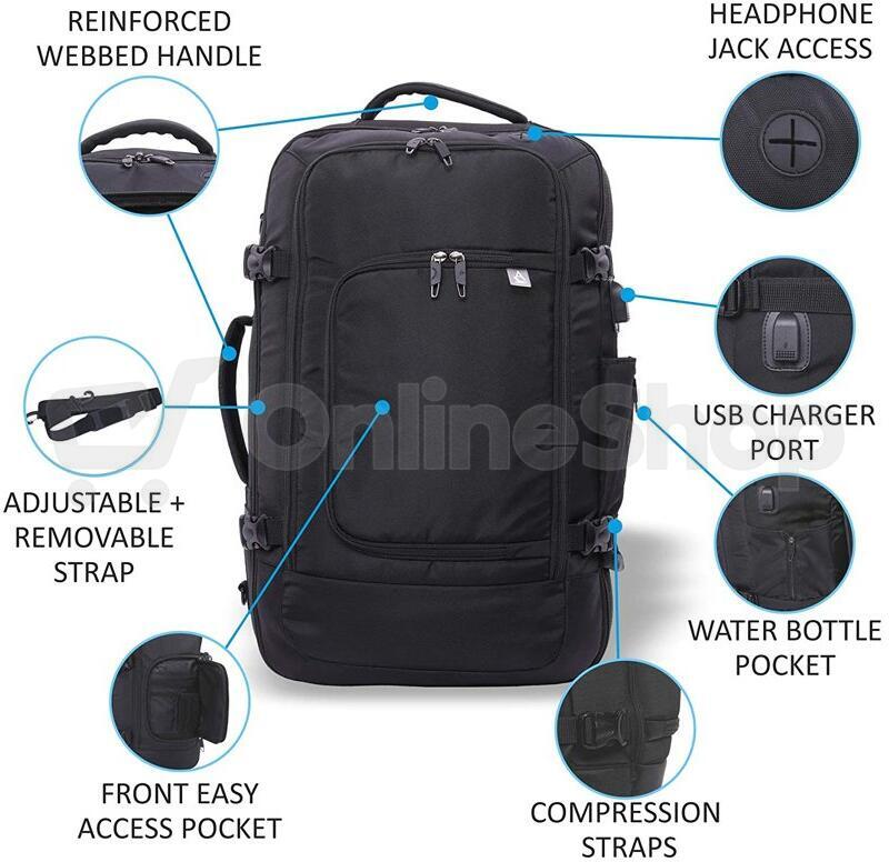Batoh AEROLITE BPMAX01 - černá