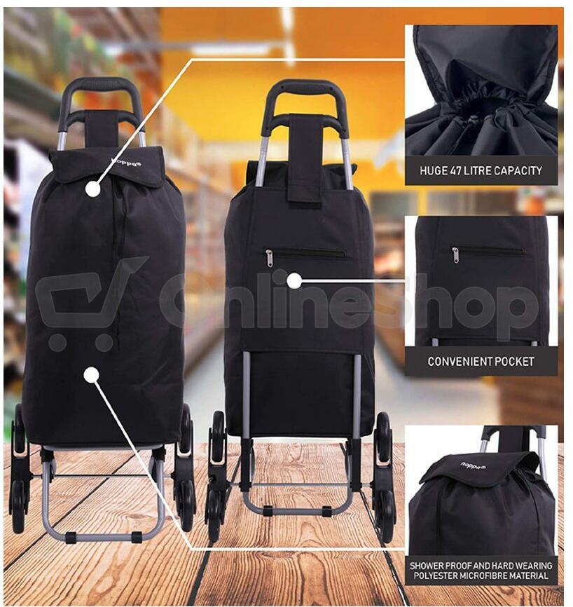 Nákupní taška HOPPA ST-501 - černá