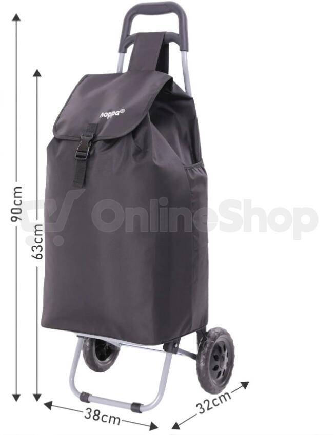 Nákupní taška HOPPA ST-57140 - černá