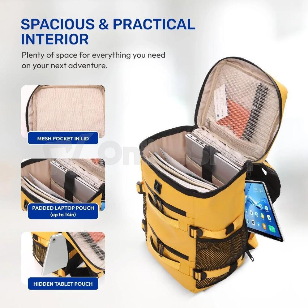 Batoh AEROLITE BP002 - žlutá