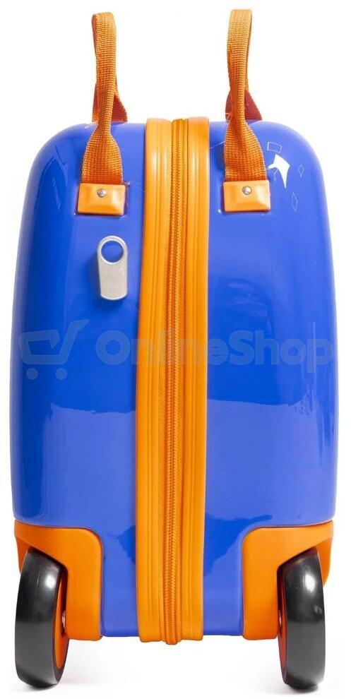 Dětský kufr AEROLITE MiniMax Ride-On - modrá