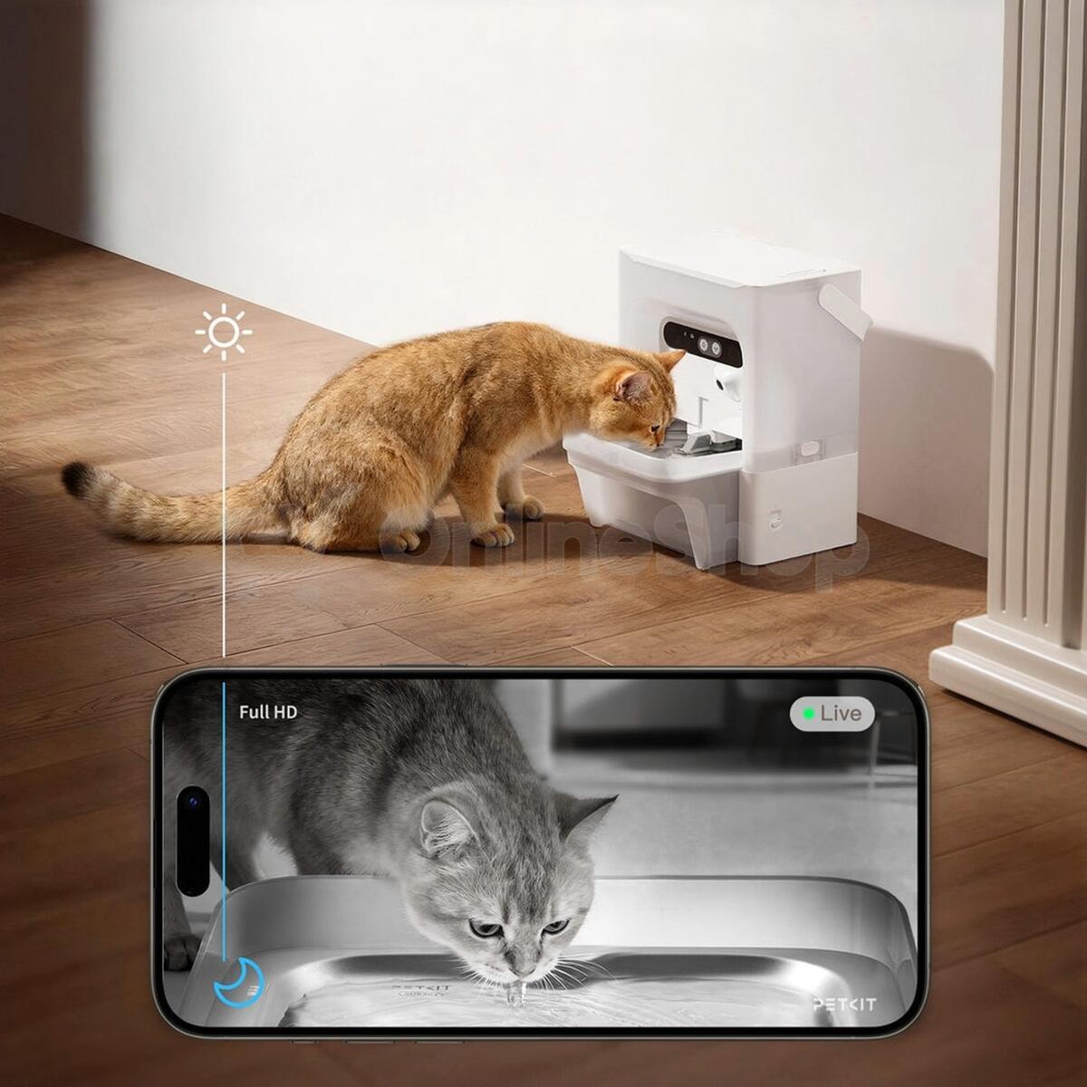 Fontána/pítko PetKit EverSweet Ultra s kamerou