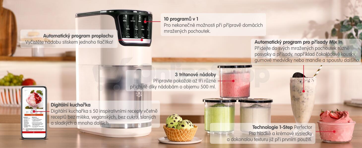 Zmrzlinovač Tefal IG602AE0 Dolci