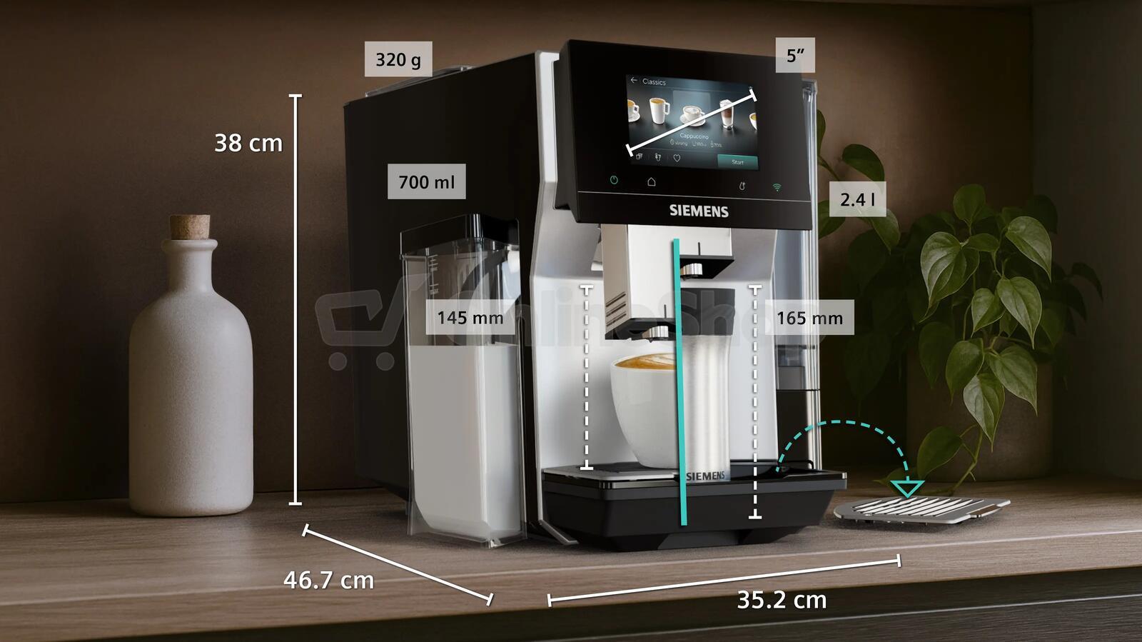 Kávovar Siemens TQ727E03 Espresso
